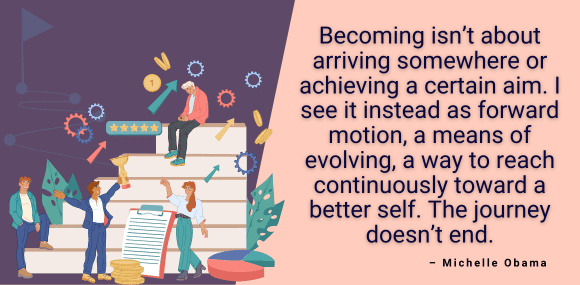 Becoming Isn't About Arriving