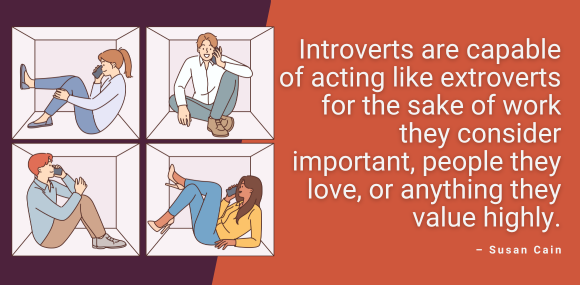 Introverts Are Capable oF Acting Like